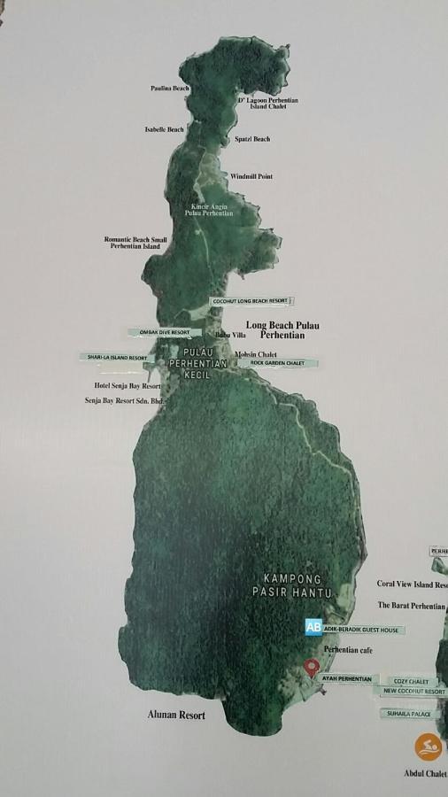 Perhentian Ab Guest House Kampong Pasir Hantu Bagian luar foto